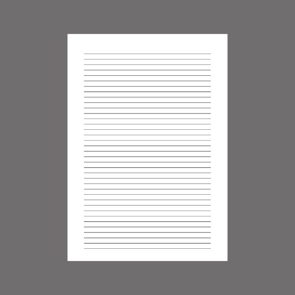 lined sheet