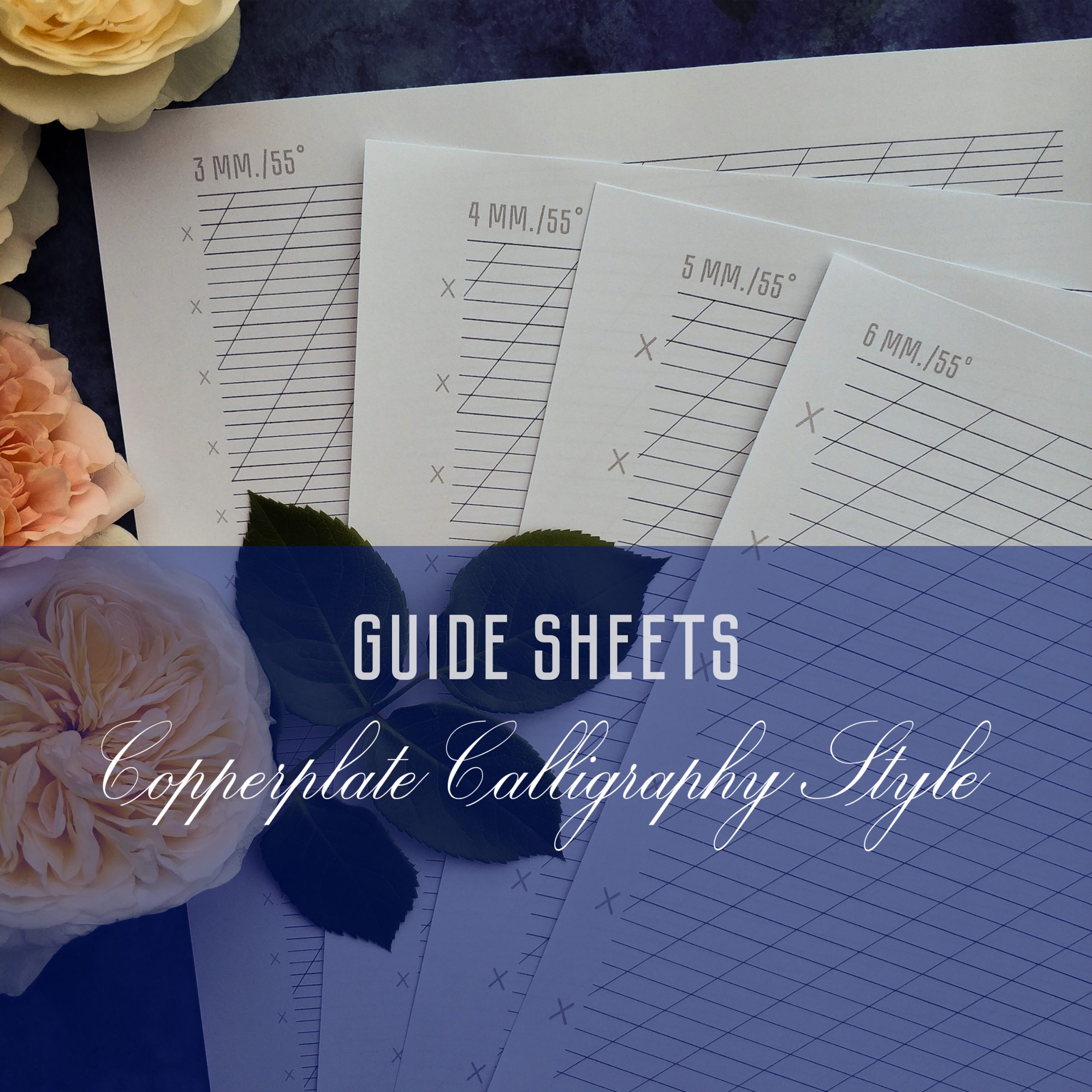 Copperplate Freely Guide Sheets