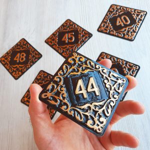 44 address number sign
