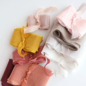 Assorted Colors Silk Ribbon Bundle - KrasnovaSilk