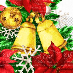 Сhristmas tree clip art Christmas Holiday. Digital christmas clipart