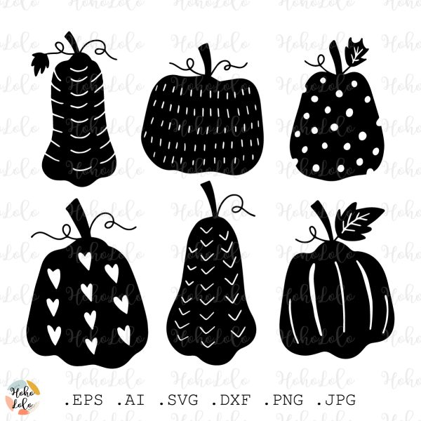 Pumpkin Svg Silhouette