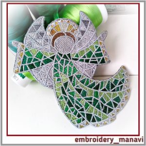 In-the-hoop-Christmas-angel-2-Machine-Embroidery-Design