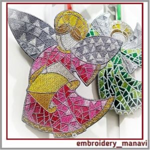 In-the-hoop-Christmas-angel-3-Machine-Embroidery-Design