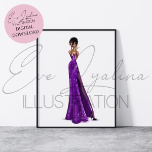 Prince-inspired illustration
