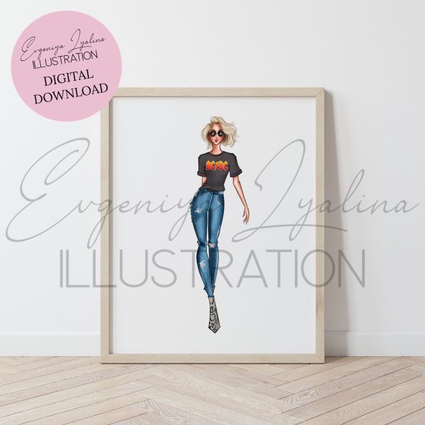 Fashion illustration