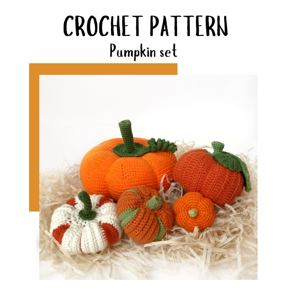 Crochet pattern Pumkin. Crochet Halloween pattern