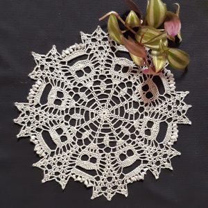 “Halloween 22” Decorative knitted napkin (crocheted napkin, panel, dream catcher)
