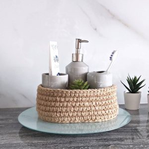 Handmade Marketplace 662 oval-table-basket