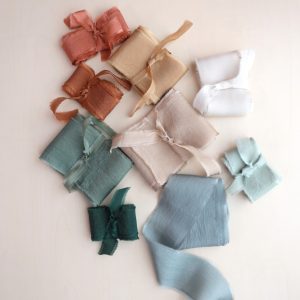 Assorted Colors Silk Ribbon Bundle - KrasnovaSilk