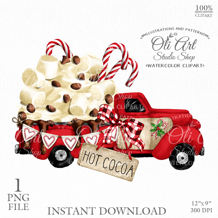 Christmas truck clipart png hot cocoa 1 Christmas truck clipart png hot cocoa