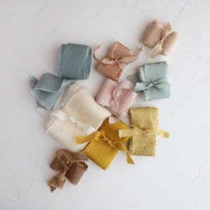 Assorted Colors Silk Ribbon Bundle - KrasnovaSilk