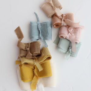 Assorted Colors Silk Ribbon Bundle - KrasnovaSilk