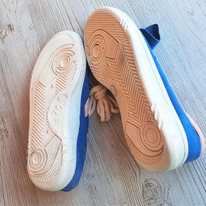 Vintage womens sneakers pink blue – Russian ladies tennis sport shoes