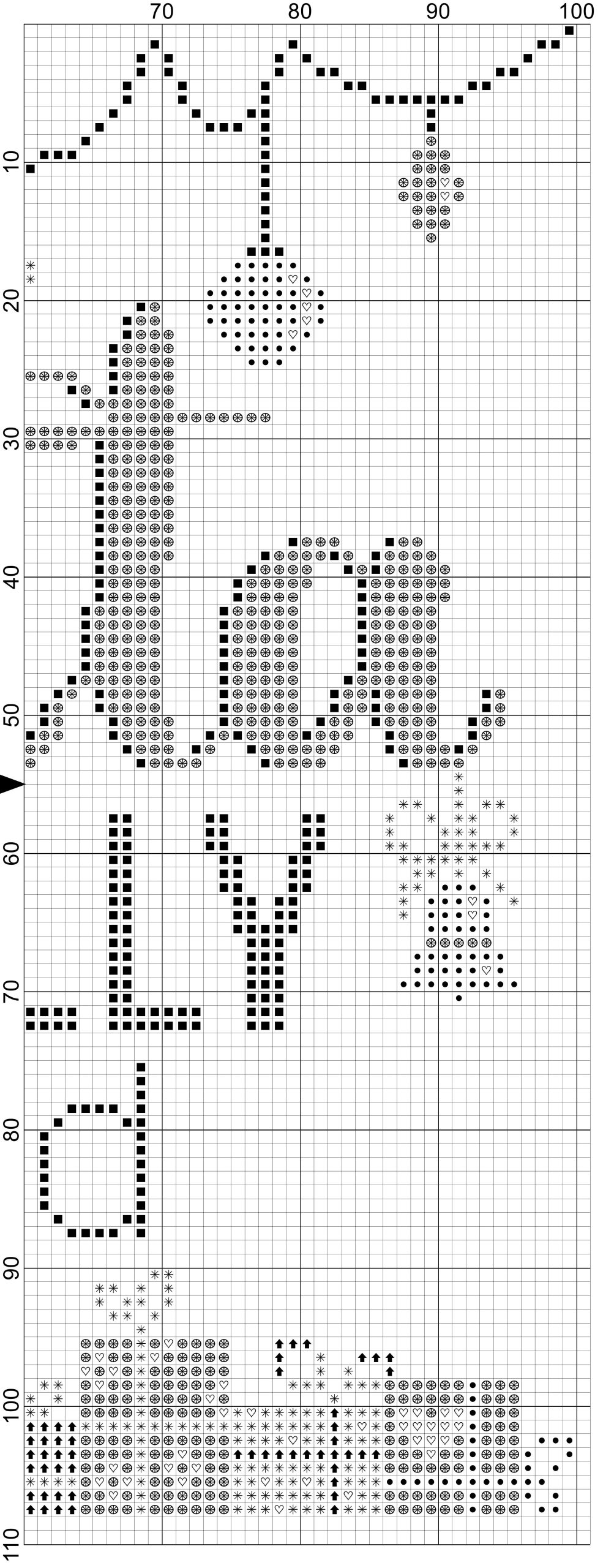 Funny Christmas cross stitch pattern PDF