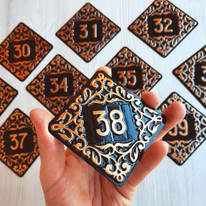 apartment number sign 38
