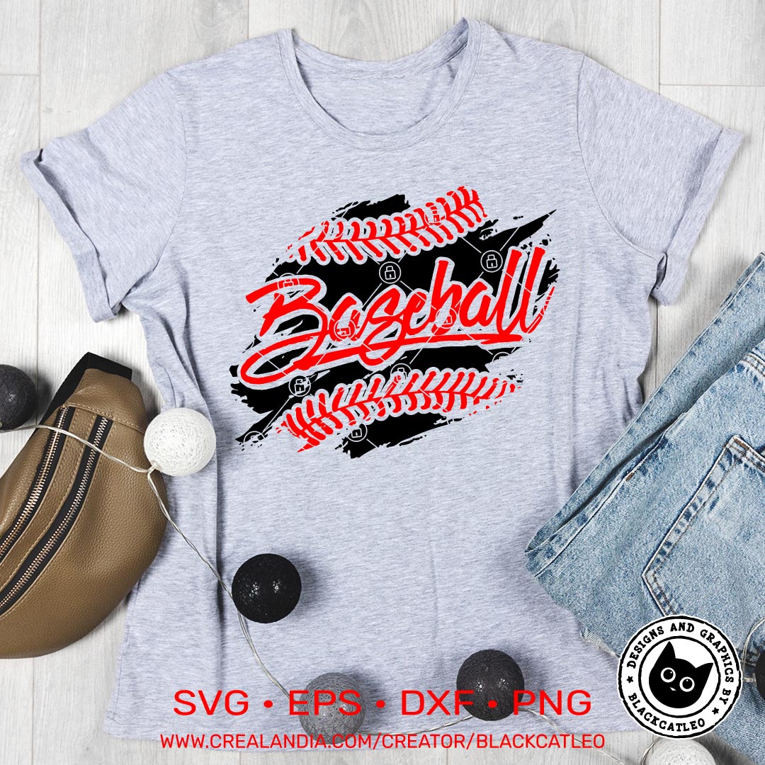 Baseball ball stitches and Baseball t shirt design svg png