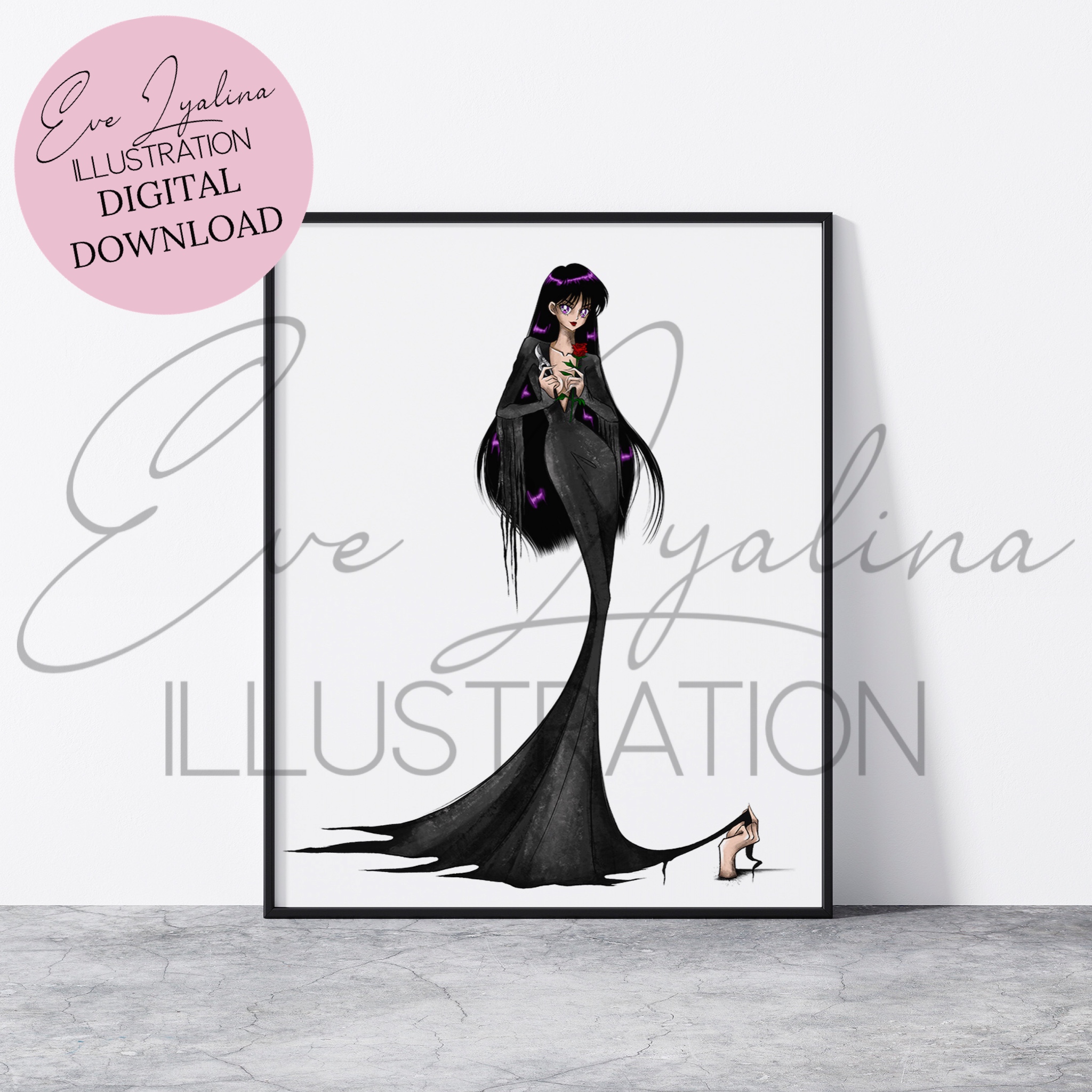 Digital Download Print Printable Fashion Print Digital