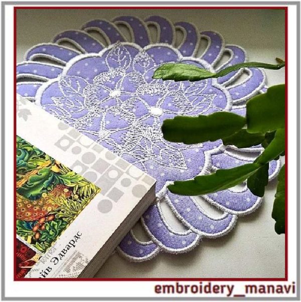 In_the_hoop_Floral_Cutwork_Doily_embroidery_designs