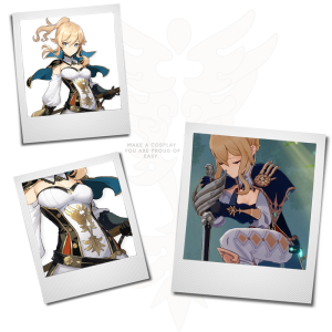 Jean costume pattern GENSHIN IMPACT