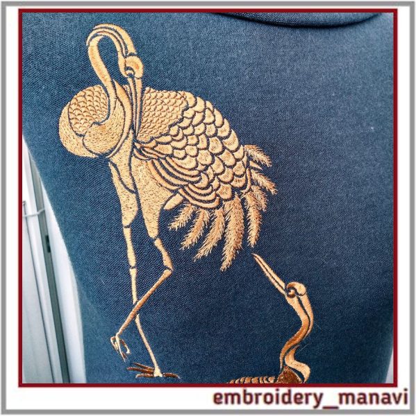 Machine_embroidery_design_Crane_2