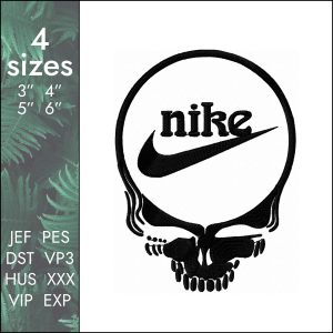 Nike SB Embroidery Design, skateboarding, 4 sizes