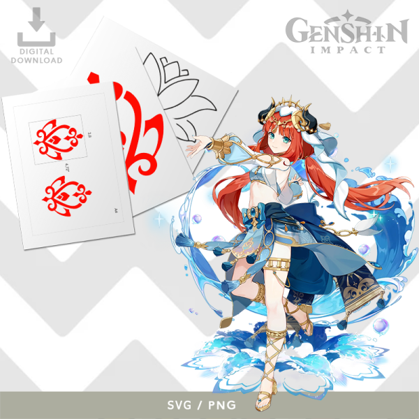 Nilou Tattoo GENSHIN IMPACT