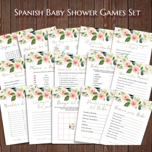 Forest Animals Baby Shower Games, Printable Games, Baby Games Pack, Instant  download - Crealandia