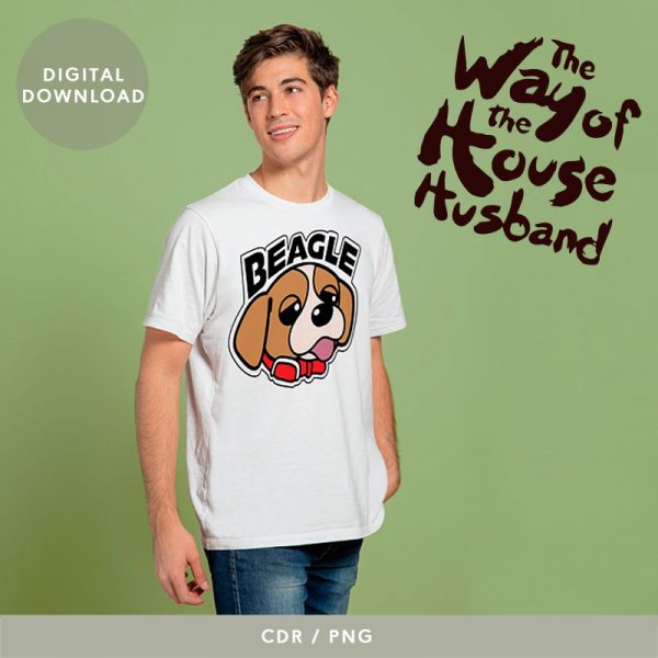 Tatsu BEAGLE Logo T-shirt cosplay pattern