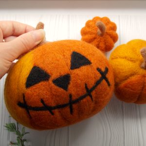 Handmade Marketplace 664 Pumpkin decor halloween
