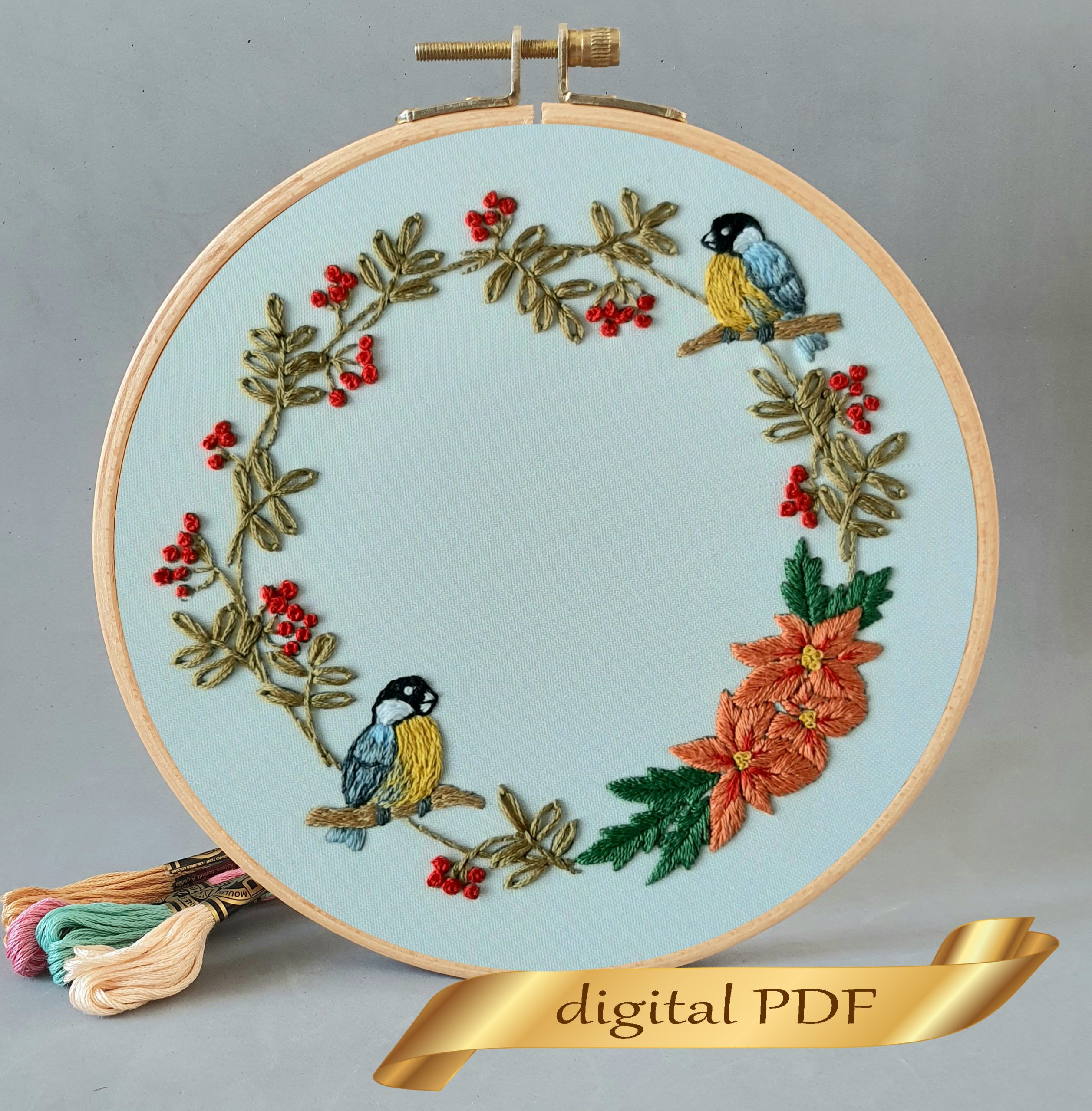 5 Festive Holiday Embroidery Project Ideas – Ruthies Notions