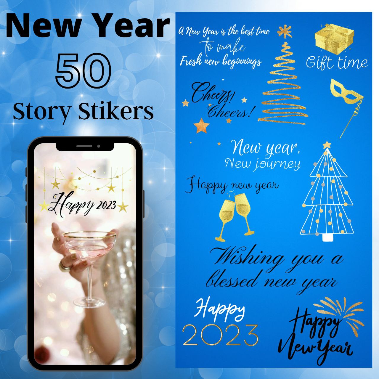 new-year-story-stickers