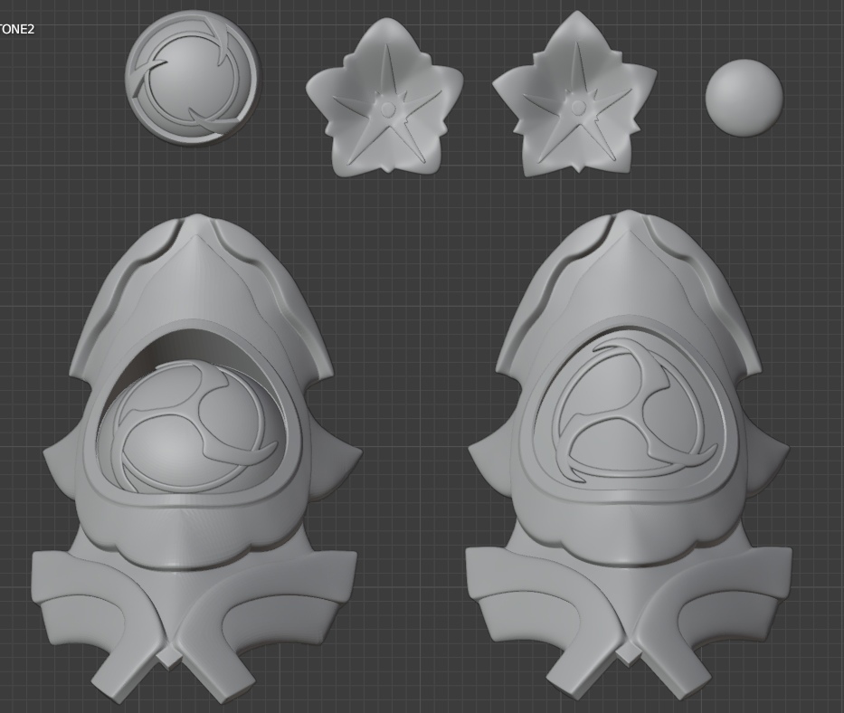 Gwen League of Legends cosplay accessories[3D Print files] - Crealandia