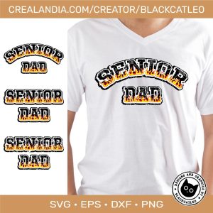 senior dad burning letters preview