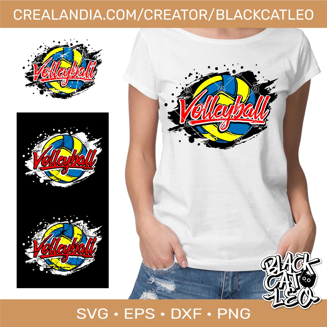 Volleyball svg Volleyball ball t shirt design svg png eps