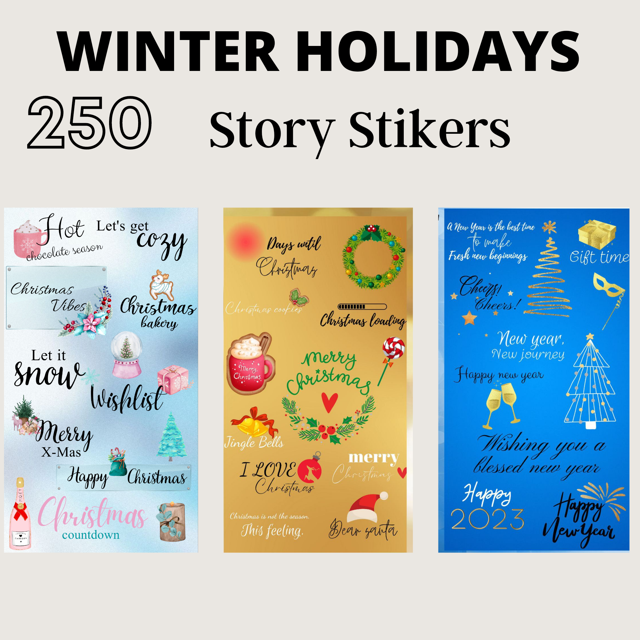 Holiday Stickers