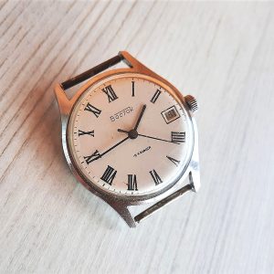 vostok roman dial soviet watch men