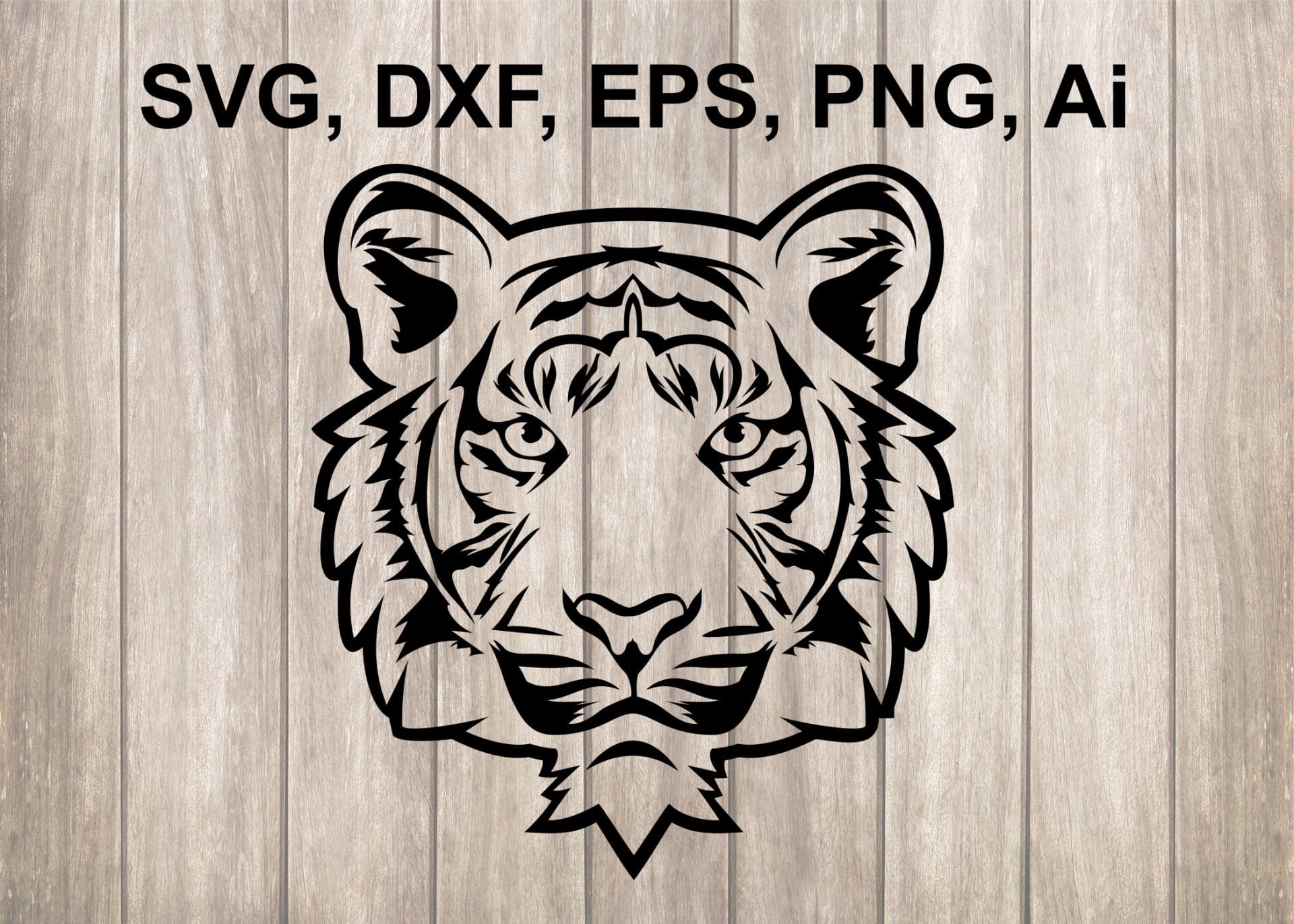 Tiger SVG 1 Tiger SVG