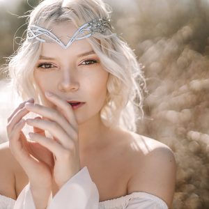 Galadriel crown – LOTR elven tiara – branches and leaves diadem – for elves and fairies