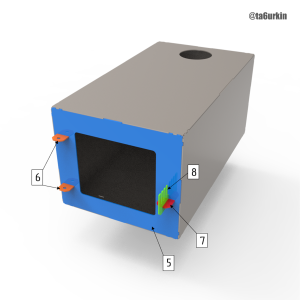 Welding Project Plans Drawings Stove 3 (DXF, PDF)
