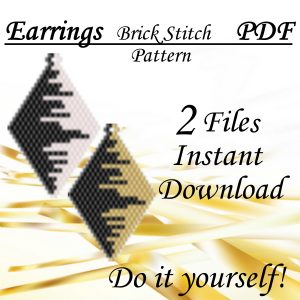 Handmade Marketplace 559 Earrings beading pattern