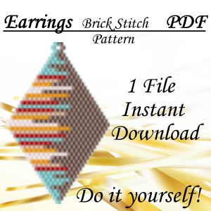 Handmade Marketplace 559 bead earrings pattern