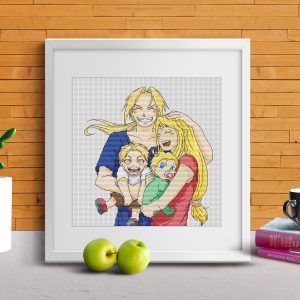 anime cross stitch pattern fma