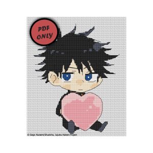 Handmade Marketplace 565 anime cross stitch pattern fushiguro jujutsu kaisen