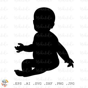 Baby Svg Silhouette