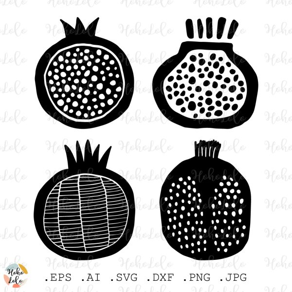Pomegranate Svg