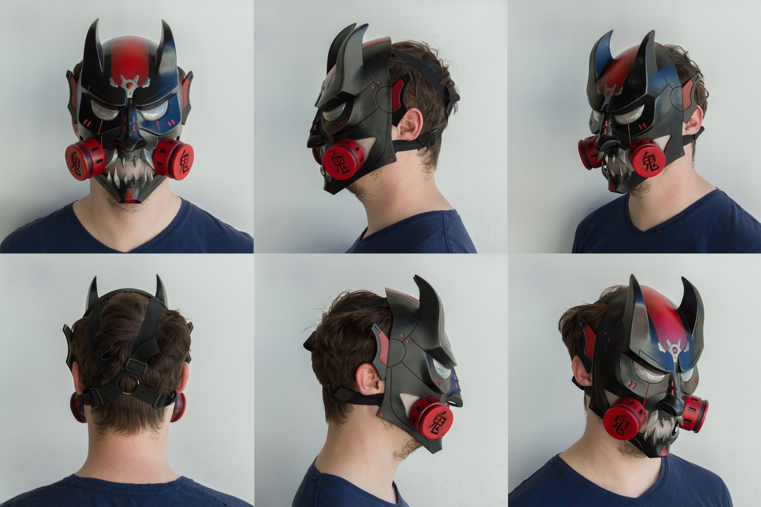 Maschera cyberpunk Maschera basata -  Italia