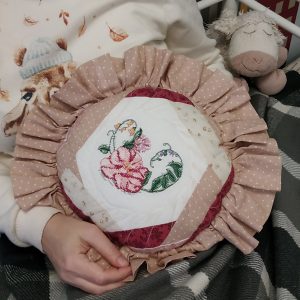 Rose Clower Pillow