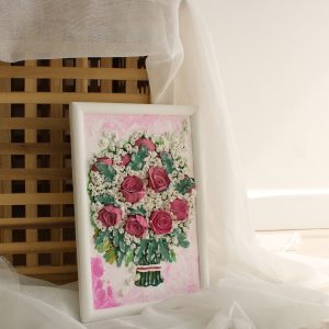 plaster-rose-bouquet