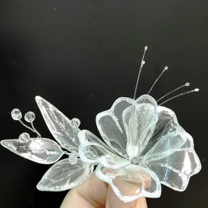 Wedding flower. Hair accessory